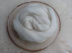 Super fijne baby alpaca in lont wit, Ophalen of Verzenden, Nieuw, Spinwol