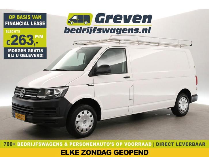 Volkswagen Transporter 2.0 TDI L2H1 | 140PK | Airco |, Auto's, Bestelauto's, Te koop, Handgeschakeld, Financial lease, Diesel