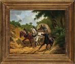 Charles-Philogène Tschaggeny (1815-1894) - Horse Drawn Drive