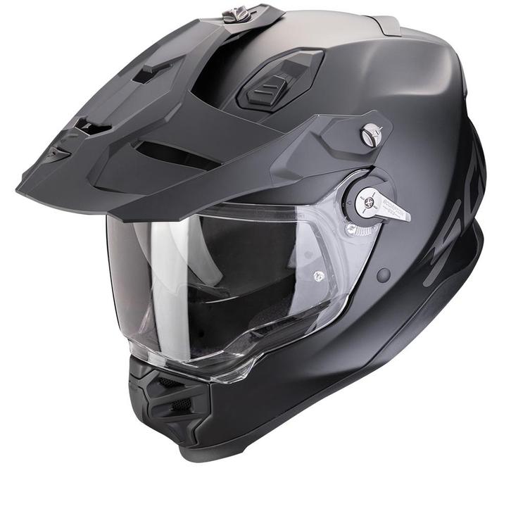 Scorpion ADF-9000 Air Solid Mat Zwart Adventure Helm, Motoren, Kleding | Motorhelmen, XXL, Nieuw met kaartje, Overige merken, Offroadhelm