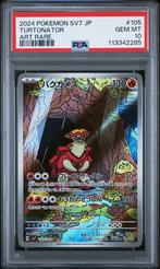 PSA 10 | Turtonator Art Rare | sv7 Stellar Miracle |, Ophalen of Verzenden, Nieuw