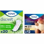 TENA Discreet Mini Plus en Pants Silhouette Plus Medium Pakk, Nieuw, Verzenden