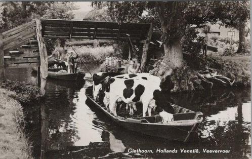 GIETHOORN - Hollands Venetië, Veevervoer, Verzamelen, Ansichtkaarten | Nederland, Verzenden