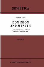 Dominion and Wealth : A Critical Analysis of Ka. Kline,, Zo goed als nieuw, D.C. Kline, Verzenden