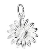 Zilveren Zonnebloem kettinghanger, Sieraden, Tassen en Uiterlijk, Kettinghangers, Verzenden, Nieuw