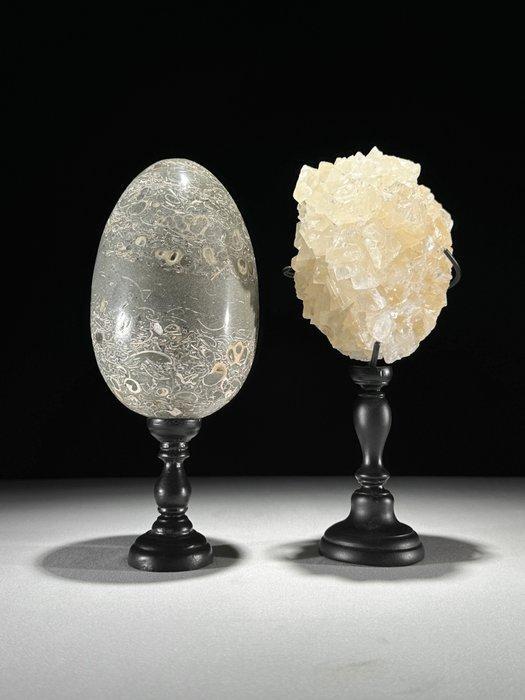 Decoratief ornament (2) - NO RESERVE PRICE-Wonderful Pair of, Antiek en Kunst, Kunst | Designobjecten