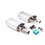 Kleppendemper RVS RM Vacuum / Elektrisch Set van 2, Auto-onderdelen, Uitlaatsystemen, Nieuw, Ophalen of Verzenden