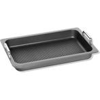 AMT Gastroguss Gastronorm grillplaat – 53x33 cm – met ha, Kookpan of Snelkookpan, Inductieplaat, Nieuw, Ophalen of Verzenden