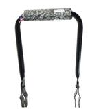 Hooodie Rugsteun Rugleuning  zwart met Blackish Pattern rugk, Fietsen en Brommers, Fietsaccessoires | Fietsstoeltjes, Verzenden