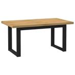 Eettafel Massief Hout 160cm - Retourdeal - 35% Korting!, 50 tot 100 cm, Rustic, 150 tot 200 cm, Nieuw