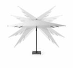 Challenger T2 zweefparasol 300x300 cm lichtgrijs, Tuin en Terras, Parasols, Ophalen of Verzenden, Nieuw