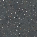 Vloertegel / wandtegel sempre terrazzo donker grijs 61x61, Doe-het-zelf en Verbouw, Tegels, Keramiek, Nieuw, Ophalen of Verzenden
