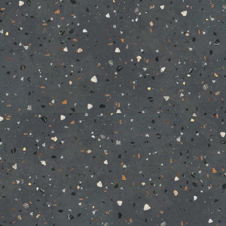 Vloertegel / wandtegel sempre terrazzo donker grijs 61x61, Doe-het-zelf en Verbouw, Tegels, Vloertegels, Nieuw, 10 m² of meer
