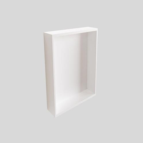 In Of Opbouwnis BWS 89.5x29.5x8 cm Wit, Doe-het-zelf en Verbouw, Sanitair, Bad, Nieuw, Ophalen of Verzenden