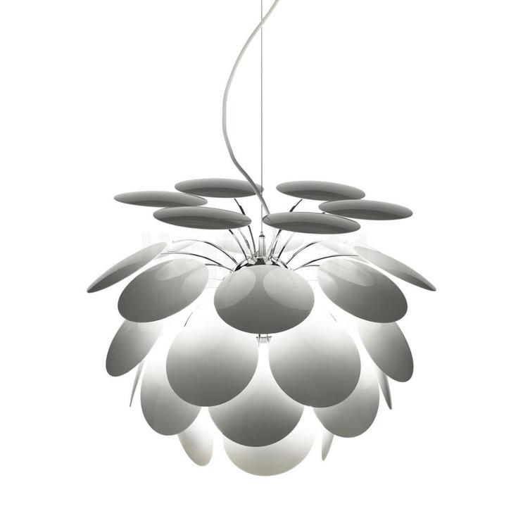 Marset Discocø³ Hanglamp, wit - ø¸68 cm (Hanglampen), Huis en Inrichting, Lampen | Hanglampen, Nieuw, Verzenden
