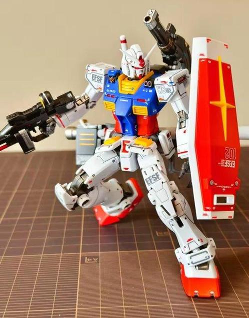 HG - Action figure Gundam RX-78-2 Action Figure (no Reserve), Antiek en Kunst, Antiek | Overige Antiek