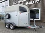 Nette! Bockmann 1 1/2 Paards Aluminiumtrailer & zadelkamer!, Gebruikt, Aluminium, 1½-paards trailer