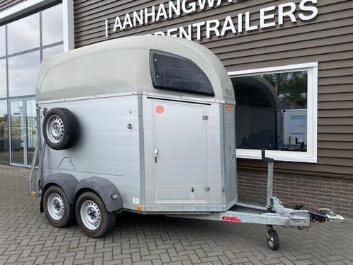 Nette! Bockmann 1 1/2 Paards Aluminium met zadelkamer!, Dieren en Toebehoren, Paarden en Pony's | Trailers en Aanhangwagens, 1½-paards trailer