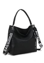 Dames schouder tas met letterprint schouderband -, Sieraden, Tassen en Uiterlijk, Tassen | Schoudertassen, Nieuw