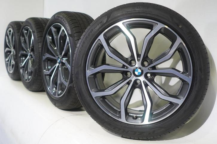 BMW X3 X4 G01 G02 695 20 inch velgen Pirelli Zomerbanden Nie, Auto-onderdelen, Banden en Velgen, Velg(en), Gebruikt, 20 inch, Zomerbanden