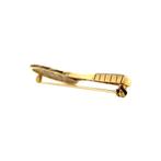 Gouden tennisracket broche met diamant 14 krt, Sieraden, Tassen en Uiterlijk, Broches, Ophalen of Verzenden, Nieuw