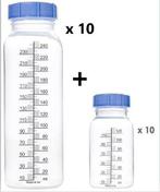 Materni flessen 10 x 120 ml + 10 x 240 ml = 20 flessen, Kinderen en Baby's, Babyvoeding en Toebehoren, Verzenden, Nieuw, Borstkolf