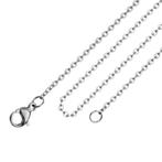 Fako Bijoux® - Schakelketting RVS - Ketting Staal -, Sieraden, Tassen en Uiterlijk, Kettingen, Verzenden, Nieuw