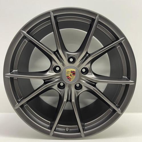 Porsche 991 2/4 (MK II) 20 Carrera S IV Antraciet met banden, Auto-onderdelen, Banden en Velgen, 20 inch, 305 mm, Personenwagen