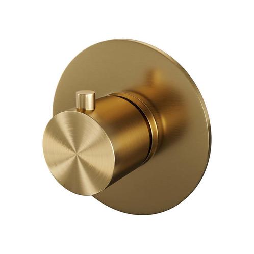 Inbouwthermostaat Brauer Gold Edition met Ronde knop en, Doe-het-zelf en Verbouw, Sanitair, Kraan, Nieuw, Ophalen of Verzenden