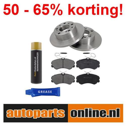 Remschijven + Remblokken Fiat Ducato voorzijde, Auto-onderdelen, Besturing, Nieuw, Fiat, Verzenden