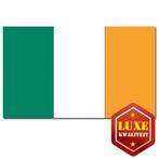 Luxe Ierse vlag 100x150 - Ierland versiering, Ophalen of Verzenden, Nieuw