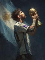 Canvas Fit-Alberto Ricardo - Messi y la eternidad del sueño, Verzamelen, Nieuw