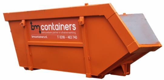 9m³  Houtafval container - wisselen | Regio Ede (+30 KM), Doe-het-zelf en Verbouw, Containers, Verzenden