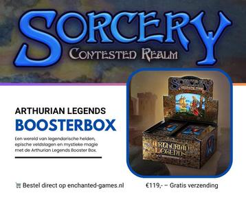 Epische Sorcery Boosterbox – Arthurian Legends beschikbaar voor biedingen