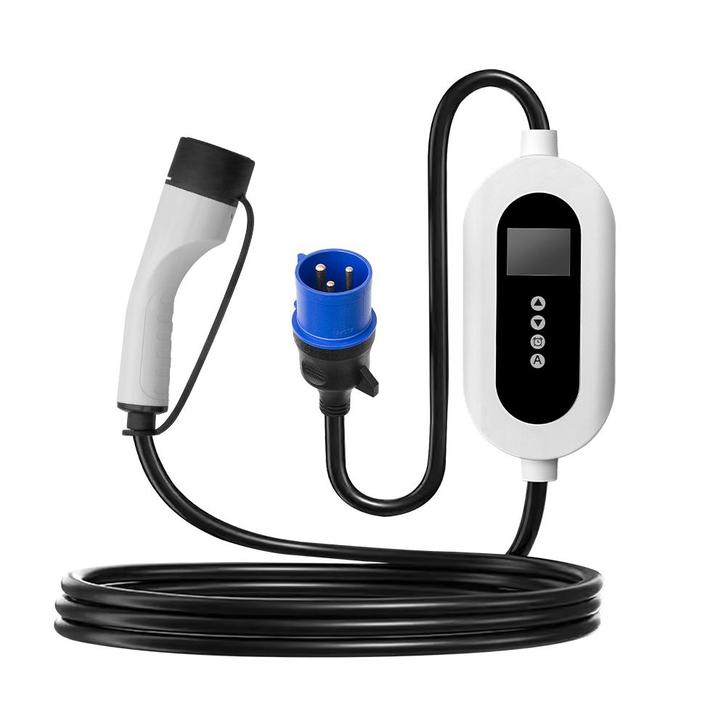 Bar2Charge D32A 7 kW Mobiele Thuislader 5 Meter Type 2 –, Auto diversen, Laadpalen, Verzenden