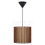 Umage Komorebi Hanglamp, kap donker eiken/kap zwart - ø¸29, Verzenden, Nieuw