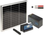 WL4 SOLAR-KIT-72B30-20 complete zonne-energie kit met 12V, Nieuw, Ophalen of Verzenden