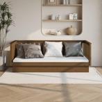 vidaXL Slaapbank 80x200 cm massief grenenhout honingbruin, Eenpersoons, Bruin, Verzenden, Nieuw