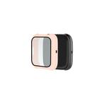 Kunststof i.c.m. gehard glas Hoesje voor Fitbit Versa 2 Roze, Nieuw, Bescherming