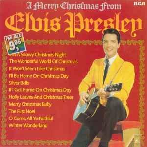 LP gebruikt - Elvis Presley - A Merry Christmas From Elvi..., Cd's en Dvd's, Vinyl | Rock, Zo goed als nieuw, Verzenden