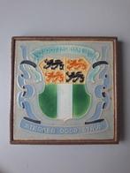 Tegel - Cloisonne wapen tegel Rotterdam - Westraven -