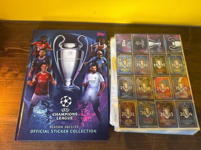Topps Champions League 2021/22 - Messi/Ronaldo - Empty HARD, Verzamelen, Stickers