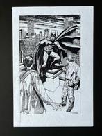 Chris Weston - 1 Original drawing - Batman über Gotham City, Nieuw