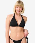 HEMA Dames bikinitop triangel zwart, Verzenden, Nieuw