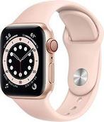 Apple Watch Series 6 40 mm kast van goud aluminium met roze, Verzenden, Zo goed als nieuw