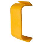 PVC Clip Beugel Voor AC Kanaal 125x75mm Geel - 941175 [10, Verzenden, Nieuw, Overige typen