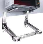 Verstelbaar RVS Magnetronrek – Inklapbare Wandhouder, Huis en Inrichting, Kasten | Wandmeubels, Verzenden, Nieuw