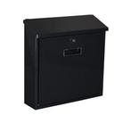 Brievenbus | GardaLux (Gegalvaniseerd staal, Zwart), Verzenden, Nieuw