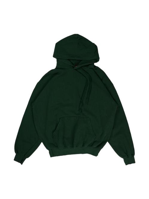 Vintage Fruit of the Loom Dark Groen Hooded maat S, Kleding | Heren, Truien en Vesten, Groen, Zo goed als nieuw, Maat 46 (S) of kleiner