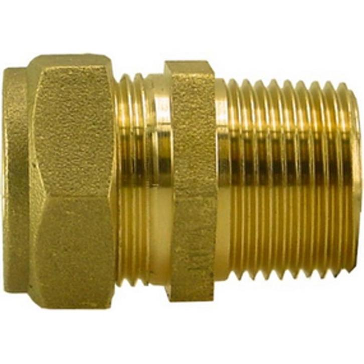 Riko P-902T Messing Knel Puntstuk 1 Buitendraads x 22, Doe-het-zelf en Verbouw, Sanitair, Nieuw, Ophalen of Verzenden